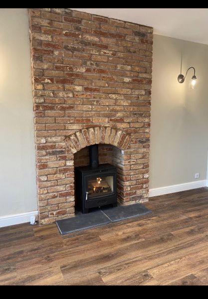 Arada widescreen solution multi fuel stove : Swipe To View More Images