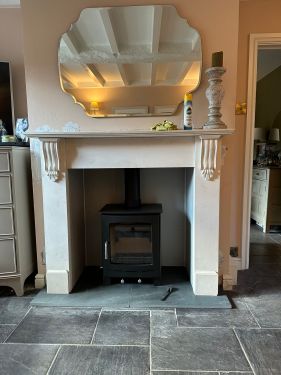 Click Here To Enlarge This Photo Of Woodford Turing 5 kw multi fuel 
