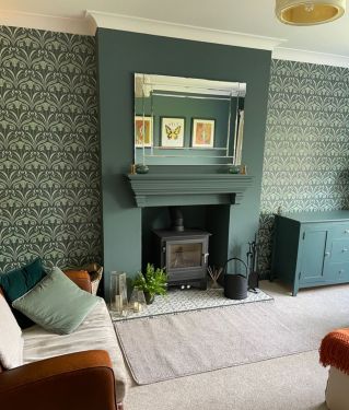 Click Here To Enlarge This Photo Of Clock Blithfield 5 Multifuel Stove
