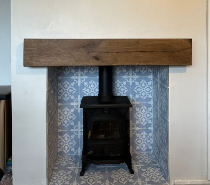 Click Here To Enlarge This Photo Of Log burner 