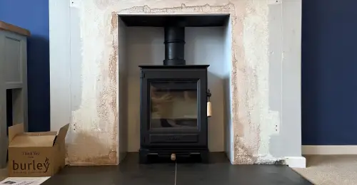 Wood Burning Stove Installation In East Leake