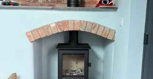 Clockwork Blithfield Compact Stove Installation In Hickling&comma; Nottinghamshire