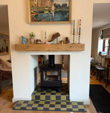 Click Here To Enlarge This Photo Of Charnwood Blithfield Stove Installation In Upper Broughton&comma; Rushcliffe