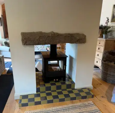 Click Here To Enlarge This Photo Of Charnwood Blithfield Stove Installation In Upper Broughton&comma; Rushcliffe