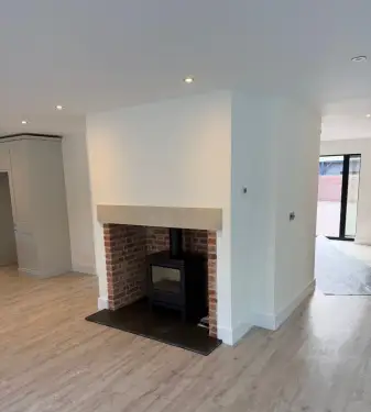 Click Here To Enlarge This Photo Of Wood Burning Stove Installation - East Bridgford&comma; Nottinghamshire